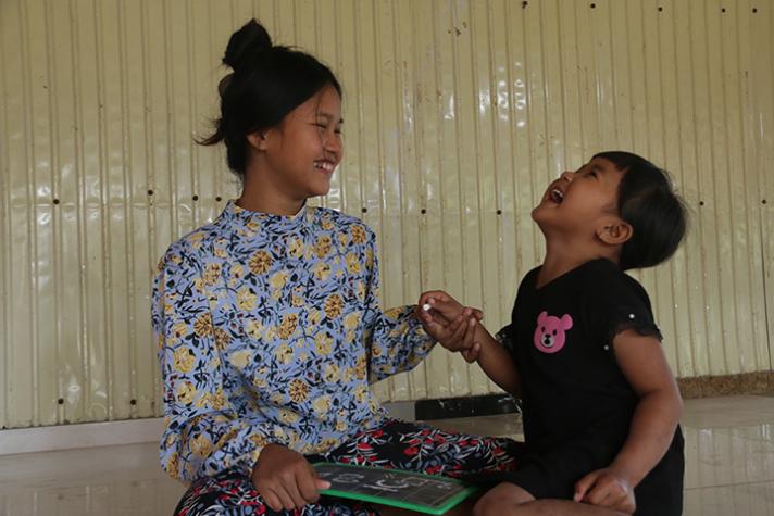 Cambodia: helping Socheat go back to school after heavy floods