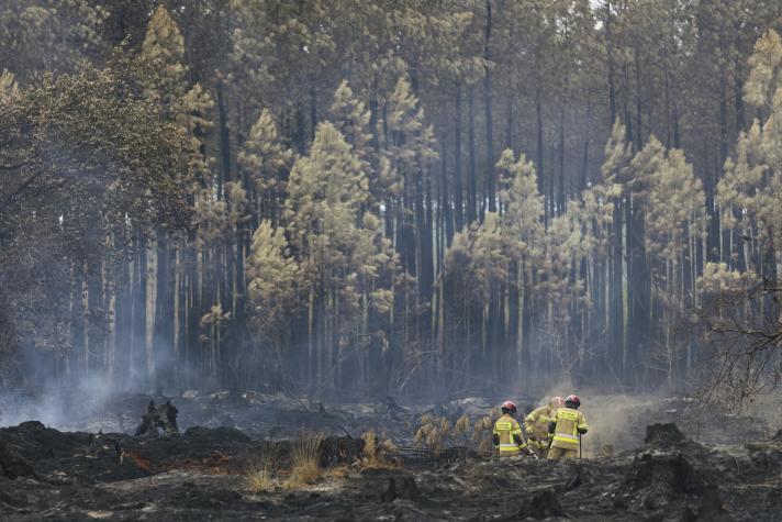 The joint-European fire operation and some rainfall averted the wildfire from spreading even further.