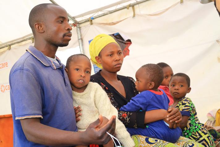 Bahati and his family