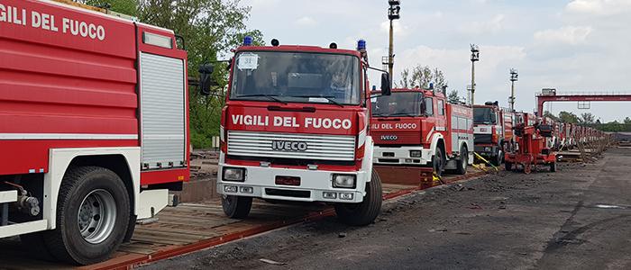 Ukraine: EU coordinates a convoy of firefighting trucks from Italy to  Ukraine - European Commission