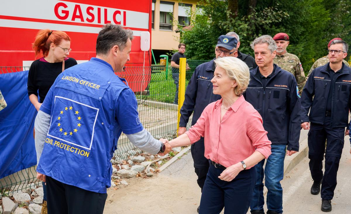 EÚ podporuje Slovinsko po ničivých záplavách