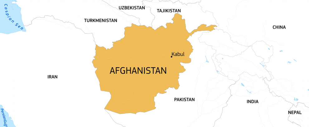 Afghanistan Country Map