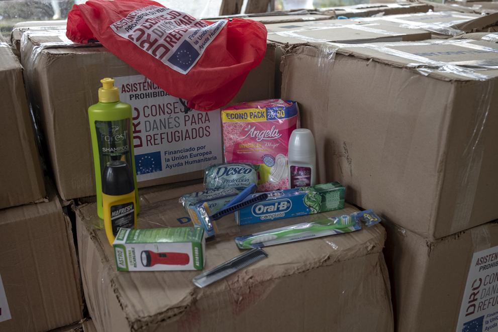 The distribution of essential hygiene items is crucial to help rural communities protect themselves from COVID-19. 