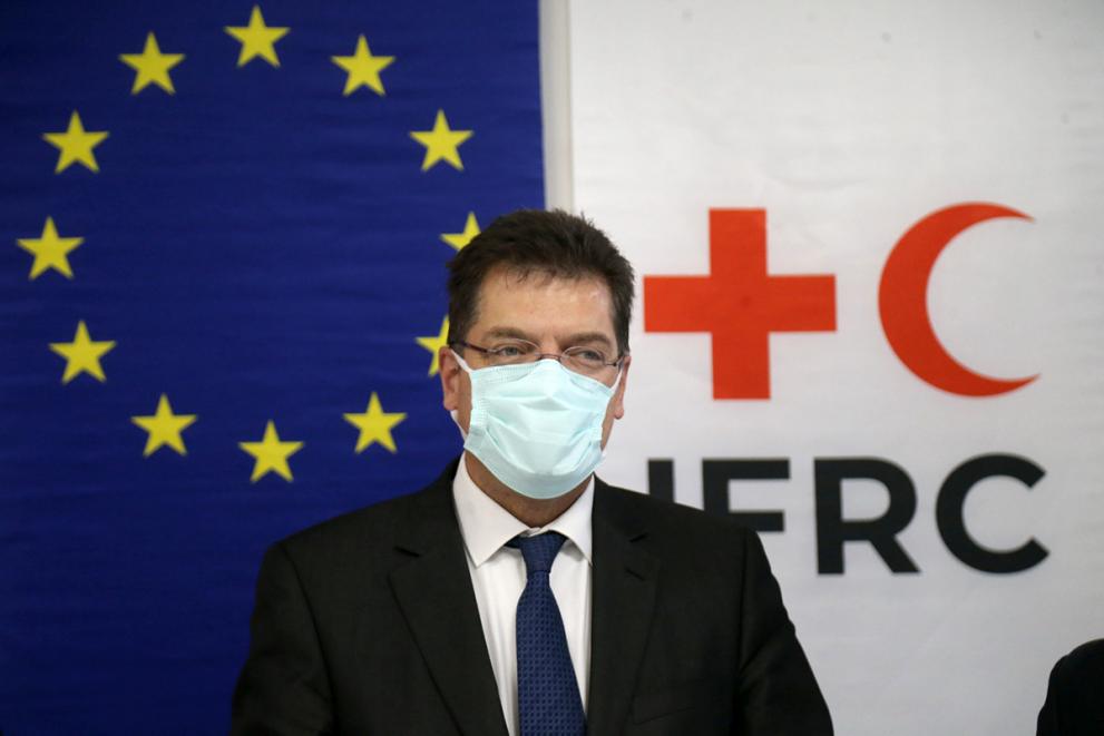 Commissioner for Crisis Management Janez Lenarčič 