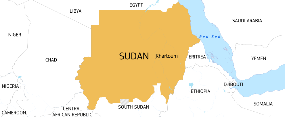Map Sudan