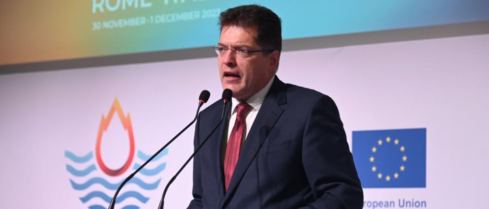 Photo of Commissioner for Crisis Management, Janez Lenarčič