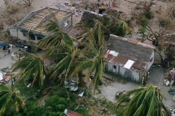 Tropical cyclone damage in Madagascar